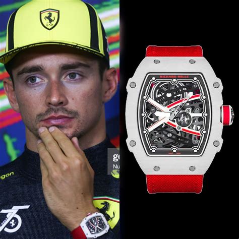 richard mille watch charles leclerc